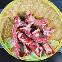 煲汤牛排骨新鲜带肉牛骨头牛肋骨牛肋排商用整箱牛肋眼骨牛脊骨 3斤