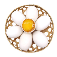 12枚125克左右一枚正宗农家散养新鲜双黄土鹅蛋杂粮喂养破损包赔