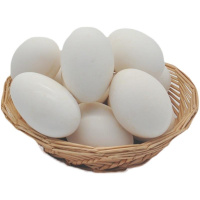 山东正宗鹅蛋新鲜农家散养鹅蛋当现新鲜鹅蛋去12枚装蛋