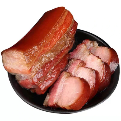 正宗烟熏五花腊肉农家土猪自制柴火烟熏香肠火腿腊肠腊味