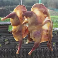 湖北特产农家风干鸡腊鸡子腊肉腊肠咸鸡腊鸭散养土鸡整只年货腊货