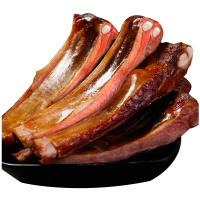 腊排骨特产农家自制柴火烟熏排骨风干腊肉腊肠咸肉特色腊味