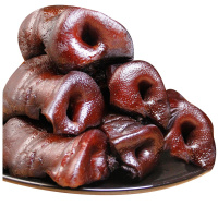 腊猪拱嘴烟熏猪头肉腊猪脸猪鼻子腊肉正宗特产腊味非特产