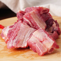 土猪肉排骨新鲜农家散养黑猪肉红烧排骨 中段排骨4斤