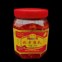 特产沅江四季红兆哥豆腐乳红油腐乳香辣味霉豆腐下饭菜900g