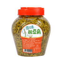 酸豆角瓶装咸菜下饭菜农家自制红油泡豇豆原味酸豇豆即食泡菜 3斤瓶装[原味酸豆角]开瓶即食