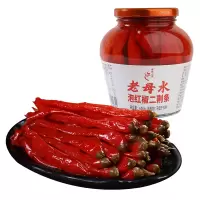 老坛子泡菜泡椒二荆条600g瓶装母水泡辣椒红椒嫩仔姜 600g二荆条*1瓶