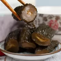 切段三林酱瓜500g酱桂花蜜瓜小苞瓜七宝老街小酱园酱菜系列