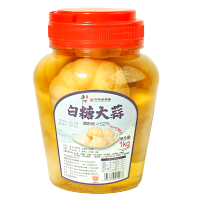 酱菜糖醋大蒜头新鲜白糖醋泡甜蒜腌制腊八蒜正宗 1kg白糖大蒜