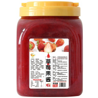 5斤草莓果酱奶茶店专用原料刨冰粥配料商用芒果酱水蜜桃凤梨