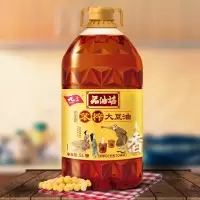 品油坊笨榨大豆油5L食用油家庭装