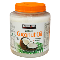 costco KIRKLAND柯冷榨初榨椰子油食用 2.48L