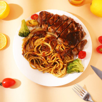 正品盒装意大利面条非油炸芝士培根网红料理咖喱黑椒同款空刻意面