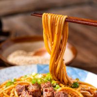 牛肉杂酱面干拌面148g炸酱面袋装方便面速食早餐宵夜碱水面挂面