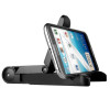心情说 平板电脑支架ipad手机通用桌面折叠懒人架子 适用于mini2/3/4/5/air 黑色