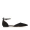 STACCATO/思加图春季专柜同款黑色羊绒皮女皮凉鞋9L705AK8