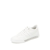 思加图2019年秋季新款时尚简约水钻小白鞋牛皮女休闲鞋9AY11CM9