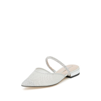 思加图2020春季新款优雅浅口水钻女后空凉鞋9W940AH0