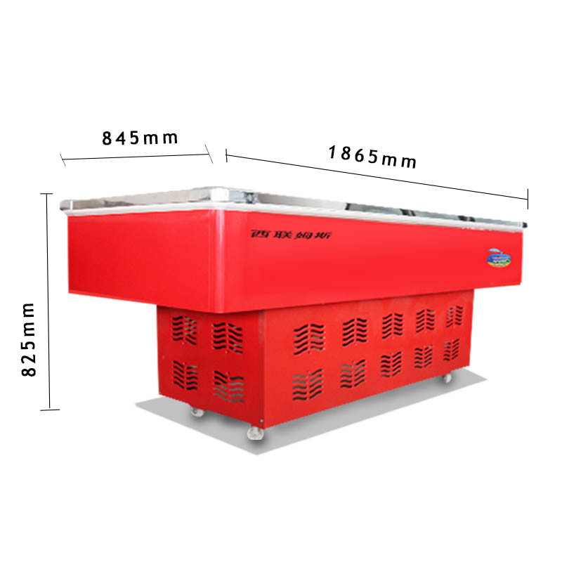 西联姆斯 海鲜柜商用冷藏展示柜超市保鲜柜sdw-1860