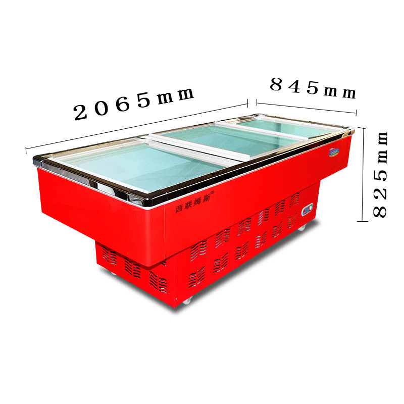 西联姆斯 海鲜柜商用冷藏展示柜超市保鲜柜SWD-2060高清大图
