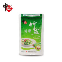 中盐 三和园竹盐250g食用加碘盐×6袋免运费包邮
