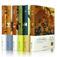 6本 世界六大名著套装 傲慢与偏见/简爱/红与黑/飘/茶花女/巴黎圣母院 精装全译本中文版全集经典外国文学小说图书