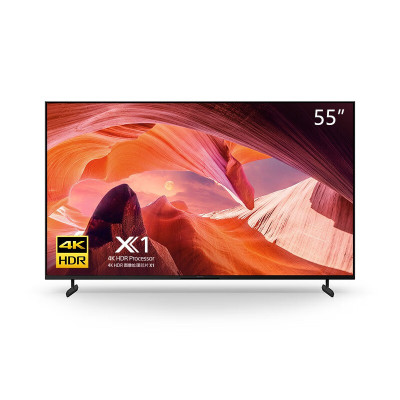 索尼(SONY)KD-55X80L 55英寸 高色域智能电视 4K HDR液晶全面屏(X80K升级款) 索尼55英寸电视