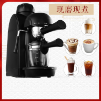纳丽雅(Naliya)家用意式咖啡机半自动小型蒸汽式现磨简易打奶泡_豪华套餐