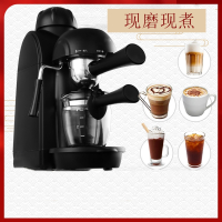 纳丽雅(Naliya)家用意式咖啡机半自动小型蒸汽式现磨简易打奶泡_咖啡机单机