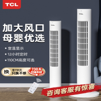 TCL电风扇家用塔扇落地扇摇头遥控台式宿舍立式无叶风扇电扇