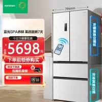 容声Ronshen501pro法式对开双开四门IDP双净冰箱家用双系统变频一级能效