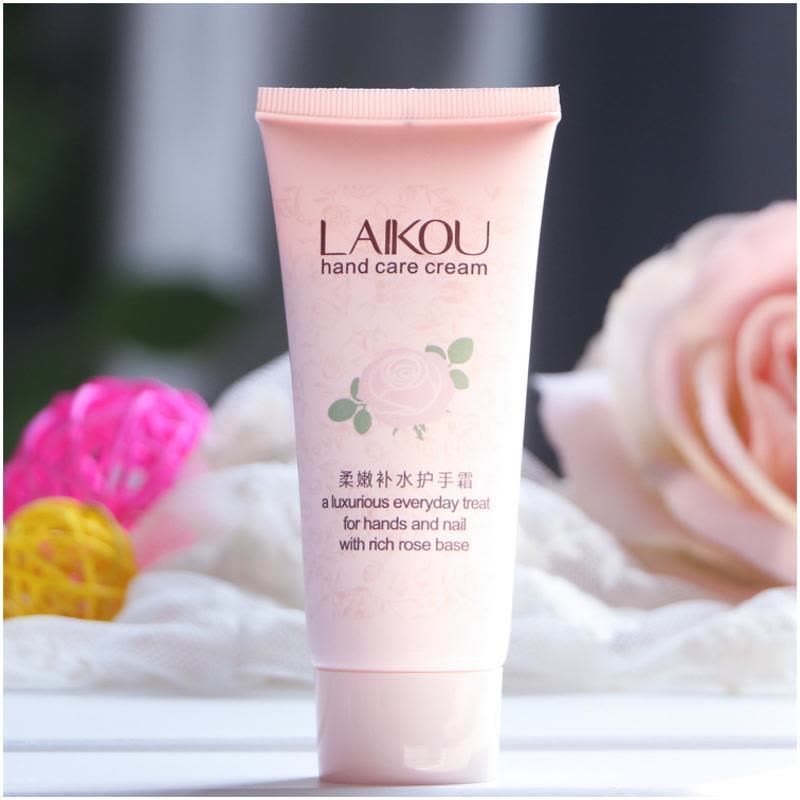 莱蔻(LAIKOU)柔嫩补水护手霜60g 滋润保湿补水冬季手膜手蜡手部护理润手霜图片