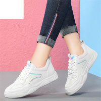 百丽牧貂韩版百搭小白鞋女2019秋季新款ins网红超火平底鞋休闲鞋