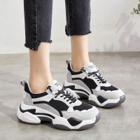 百丽牧貂老爹鞋女2019新款秋款百搭秋鞋休闲女鞋小白ins运动鞋子秋冬潮鞋