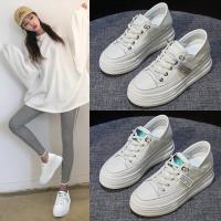 品牌百丽牧貂内增高小白鞋女2021春季新款一脚蹬松糕鞋时尚懒人百搭休闲单鞋