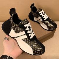 百丽牧貂[BAILIMUDIAO]轻奢潮牌 欧货轻奢真皮ny老爹鞋男印花时尚潮流休闲运动鞋夏季增高厚底潮鞋