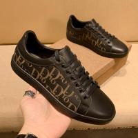 百丽牧貂[BAILIMUDIAO]轻奢潮牌 欧洲站轻奢品质男士印花休闲板鞋黑色真皮皮鞋系带平底青年潮鞋