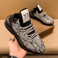 百丽牧貂[BAILIMUDIAO]轻奢潮牌 2021新款蛇皮纹黑武士忍者时尚运动鞋男休闲透气情侣鞋潮