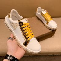 百丽牧貂【BAILIMUDIAO】欧洲站小白鞋男时尚低帮板鞋男刺绣真皮头层牛皮男鞋简约简单潮鞋