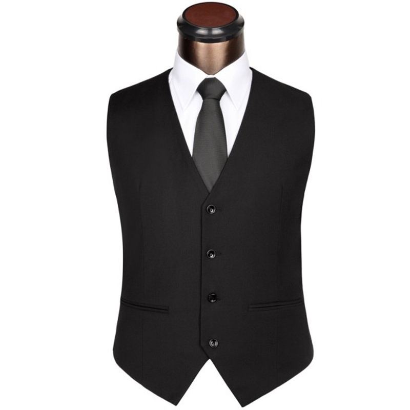 秋冬伴郎马夹修身西装正装马甲男士西服背心商务男装韩版潮职业装莎丞