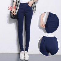洛芊春秋女式打底裤外穿薄款大码女裤长裤夏季百搭不起球显瘦小脚裤潮