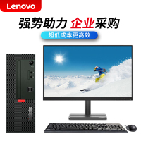 联想ThinkCentre K70 I5-12400 8G 512GSSD WIN11 19.5英寸显示器 7.4L机箱 家用/商用 主流配置 疾速运行 台式电脑整机