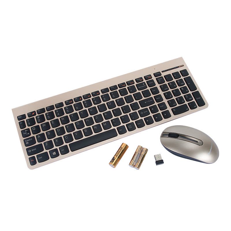 Lenovo/联想 KM5922原装键鼠套装 无线激光键盘鼠标 台式笔记本一体机办公家用务键鼠套装图片