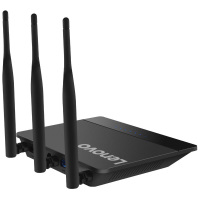 联想（Lenovo）R4300三天线 450M无线路由器 无线家用办公高速WiFi 信号稳定办公