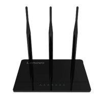 联想（Lenovo）R4300三天线 450M无线路由器 无线家用办公高速WiFi 信号稳定办公