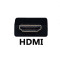 联想 HDMI转VGA转换线 笔记本HDMI高清转投影仪显示器电视VGA口 电脑通用