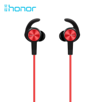 华为荣耀运动蓝牙耳机 xSport AM61原装立体声无线耳塞双入耳挂式跑步防水mata9 苹果7通用手机耳机（红色）
