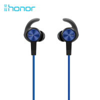 华为荣耀运动蓝牙耳机 xSport AM61原装立体声无线耳塞双入耳挂式跑步防水mata9 苹果7通用手机耳机（蓝色）