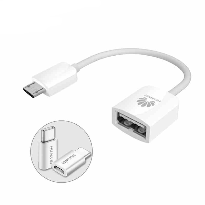 华为otg数据线荣耀76plusx2g7p78mate7910转接头正品otg线typec转接头