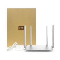 斐讯K2P AC1200智能双频全千兆无线路由器 有线无线双千兆 WiFi穿墙5G双频放大（原封带K码）